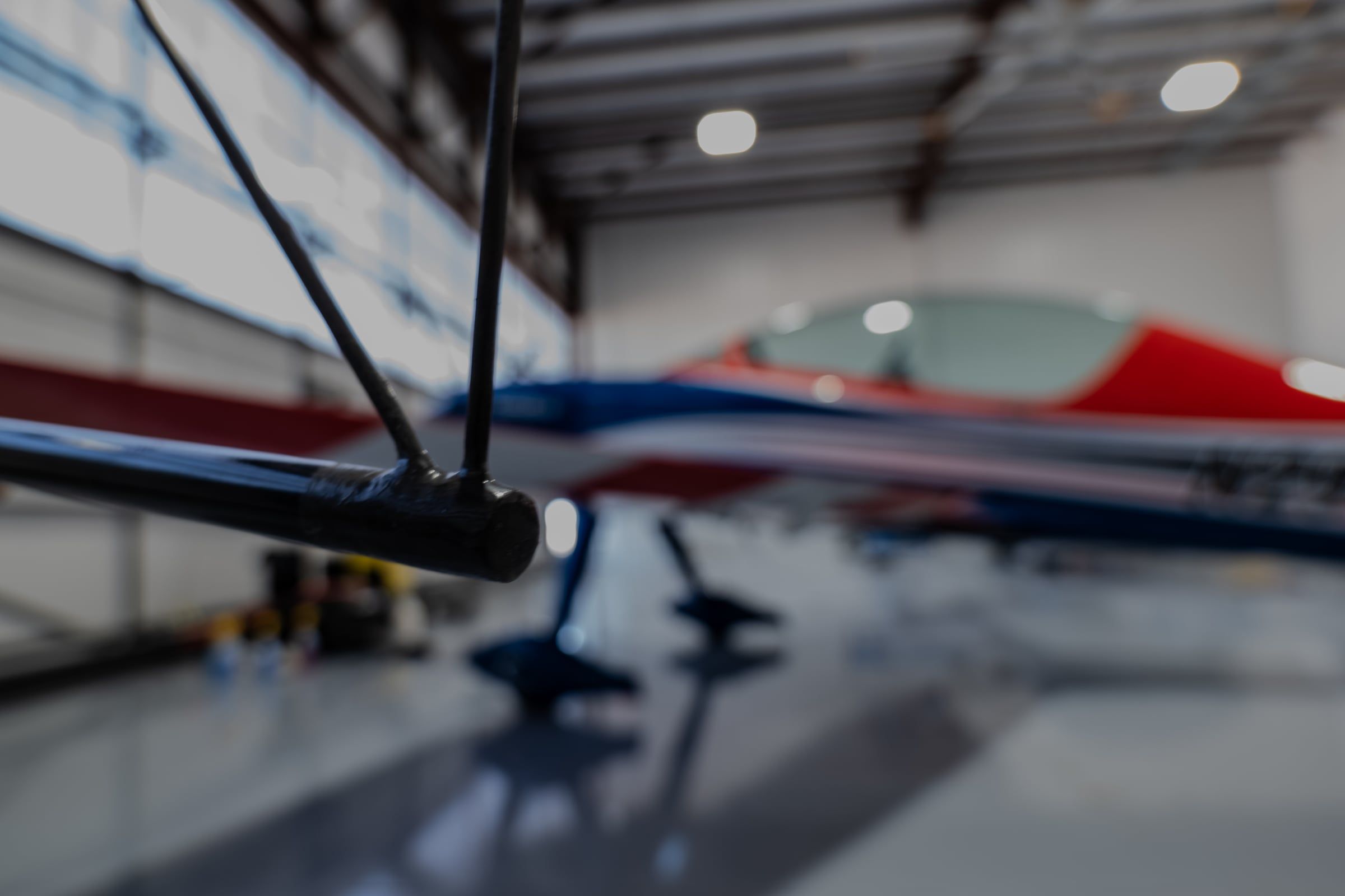 GameBird GB1 in the hangar, up close